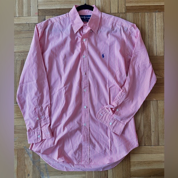 Ralph lauren 100% cotton long sleeve button down shirt - Picture 2 of 4